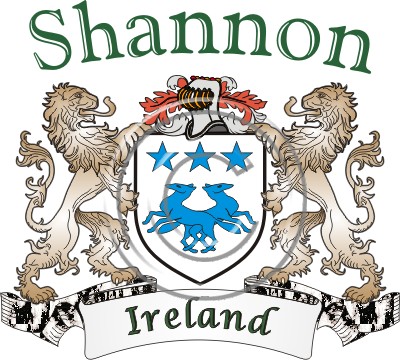 Shannon Coat of Arms & Name History