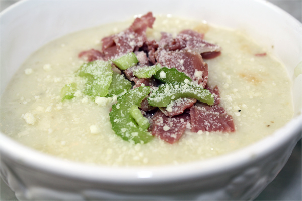 Corned beef potato soup